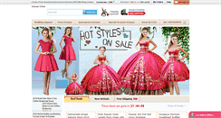 Desktop Screenshot of foxdresses.com